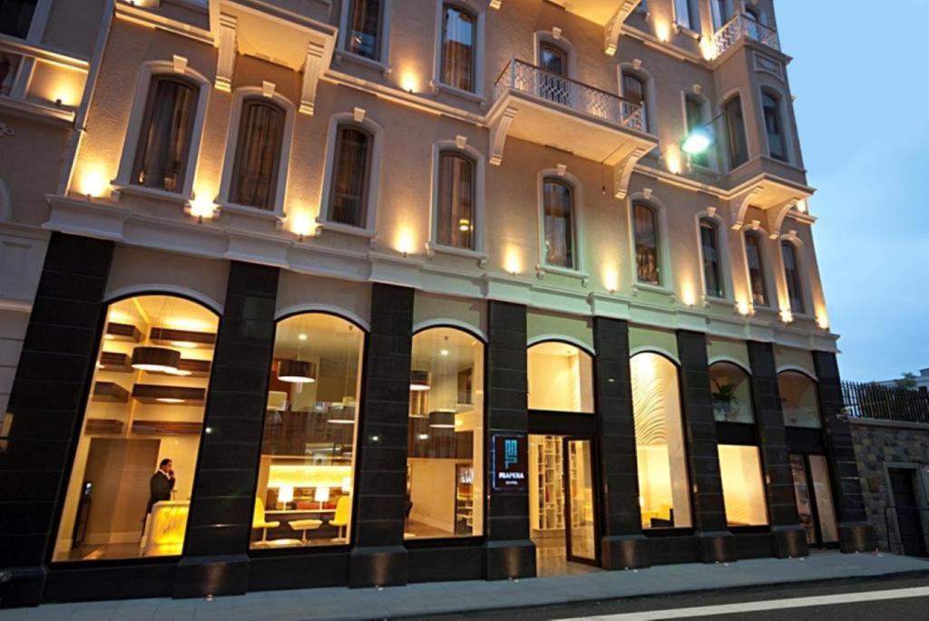 a large white building with a lot of windows at Miapera Hotel & Spa - Special Class in Istanbul