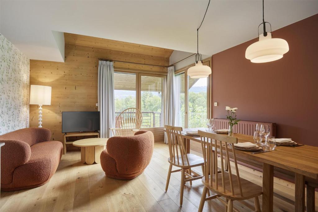 Best Western Plus Pays du Mont Blanc - 山景一卧室公寓 - 带阳台 - 禁烟