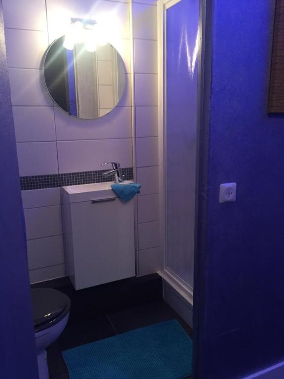 Koupelna v ubytování Le Vénitien