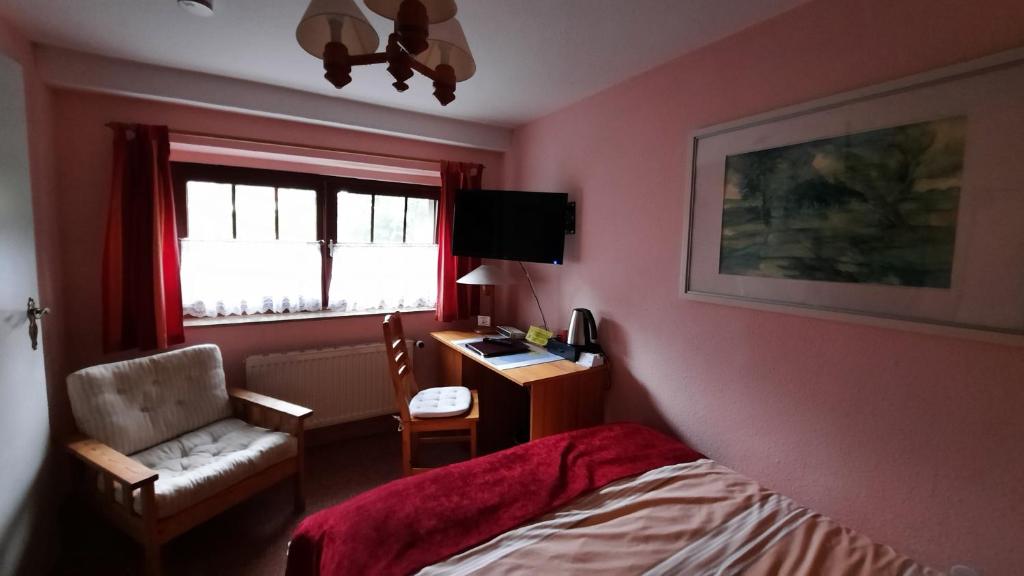 Hotel garni & Oma's Heuhotel 'Pension zur Galerie' - Habitación Individual