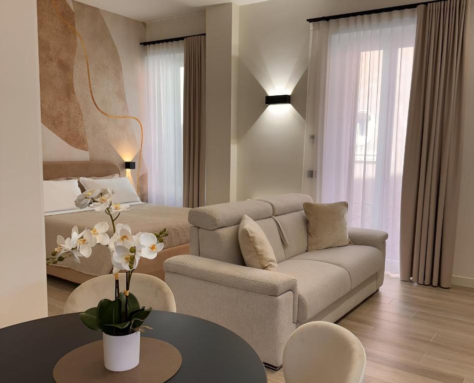 Posezení v ubytování The Fratta Lodge - Boutique Stay