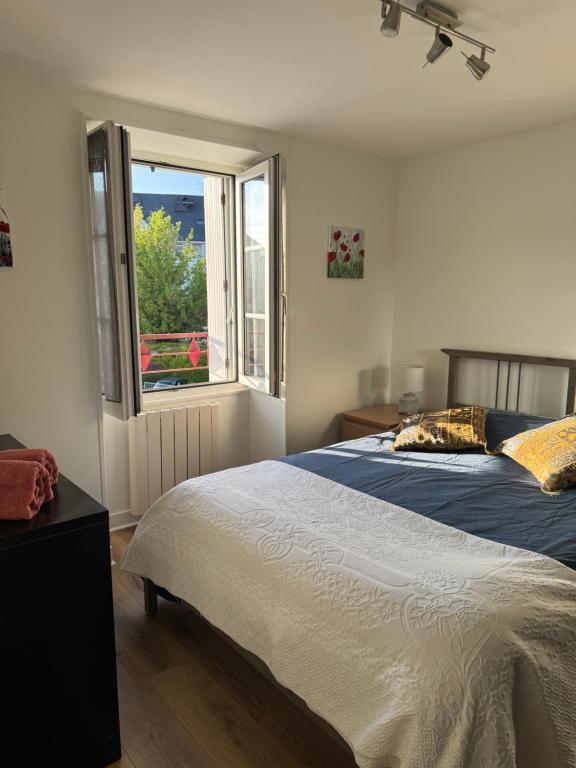 Postel nebo postele na pokoji v ubytování La casa d'Iza