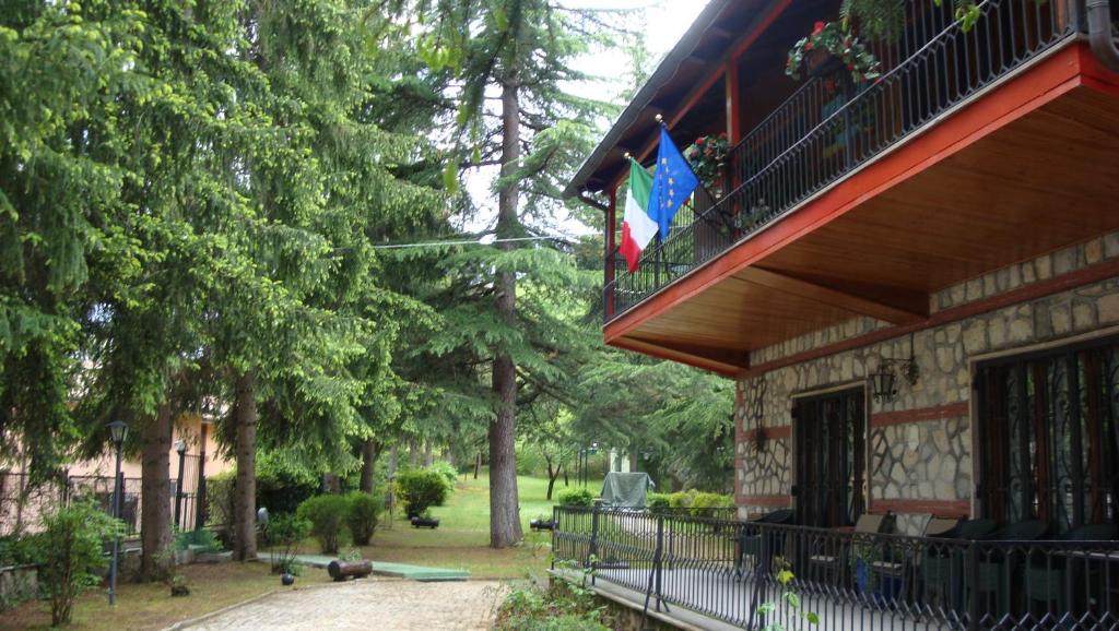 Zahrada ubytování B&B Villa Tina