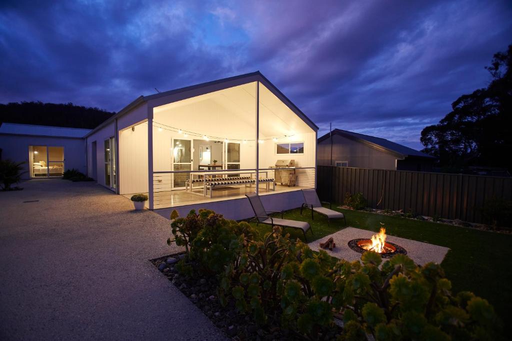 Budova, kde se prázdninový dům nachází