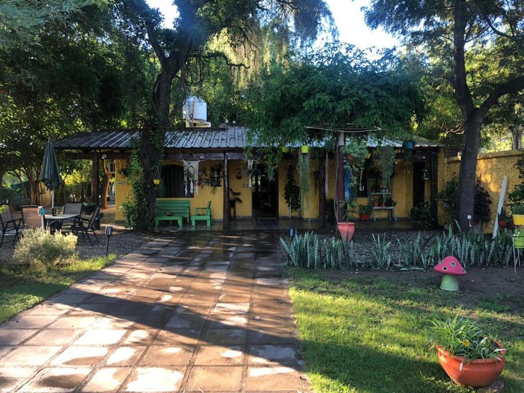 En have udenfor Casa Finca