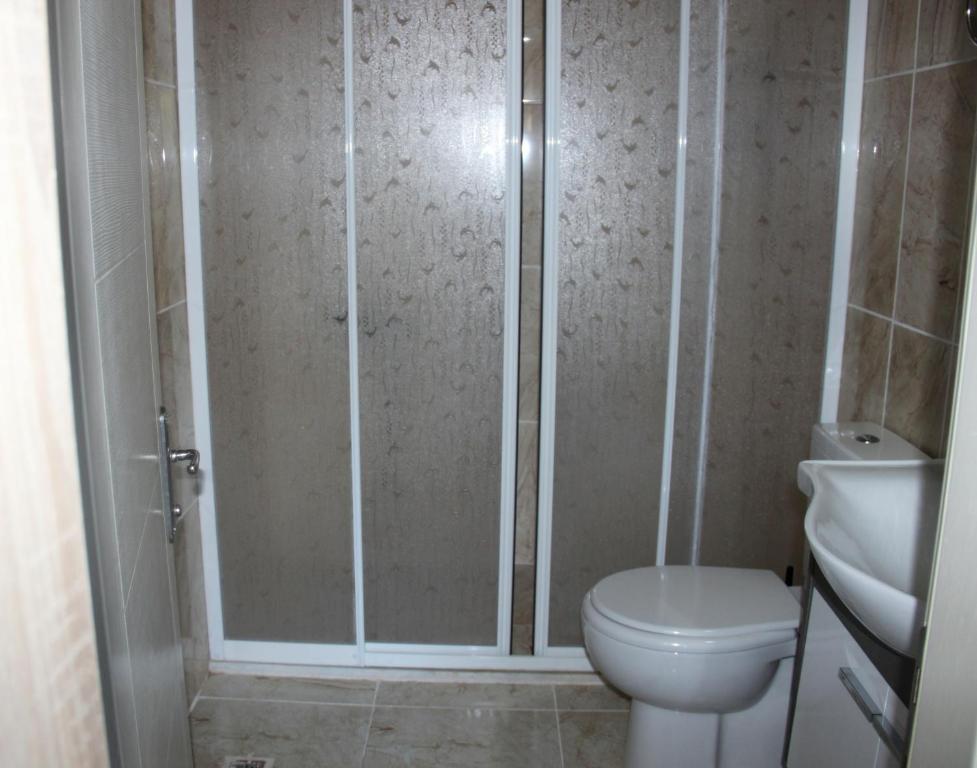 Salle de bains dans l'établissement Adrasan Shambala