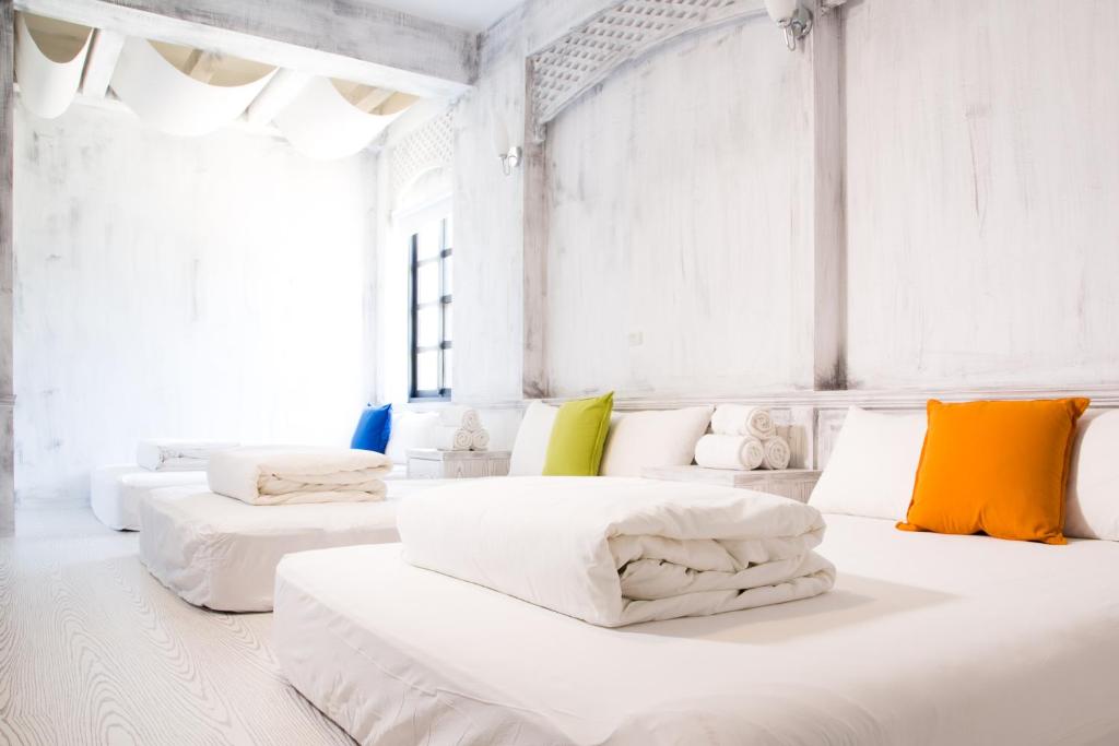 Postel nebo postele na pokoji v ubytování Oats B&B
