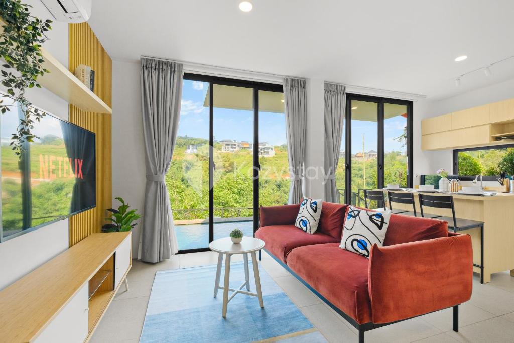 Posezení v ubytování Aura Villa by Kozystay - Dago