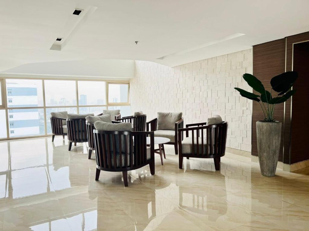 Χώρος καθιστικού στο Jessa Rios Coast Staycation 2