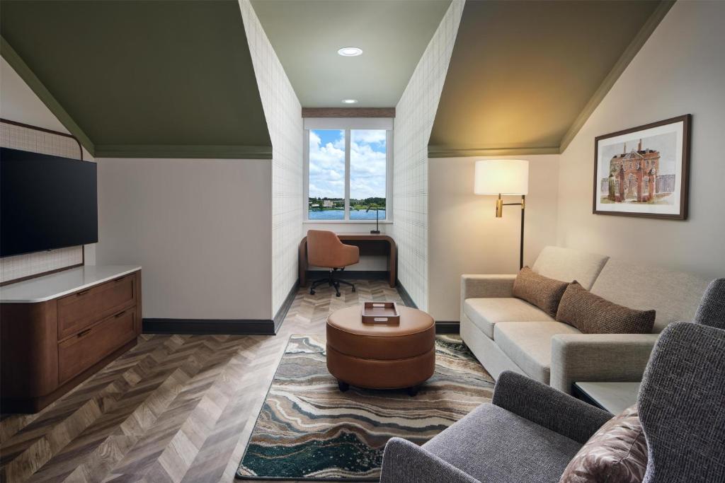 Tryon Riverfront Inn New Bern, Tapestry Collection By Hilton - Suite Lit King-Size Avec Lucarne - Vue Sur L'Eau