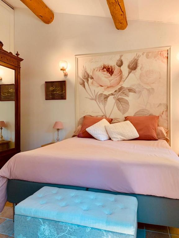 Le Pavillon Vert - B&B - 双人间 - 玫瑰