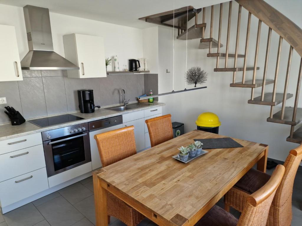 Kuchyň nebo kuchyňský kout v ubytování Haus Sandra