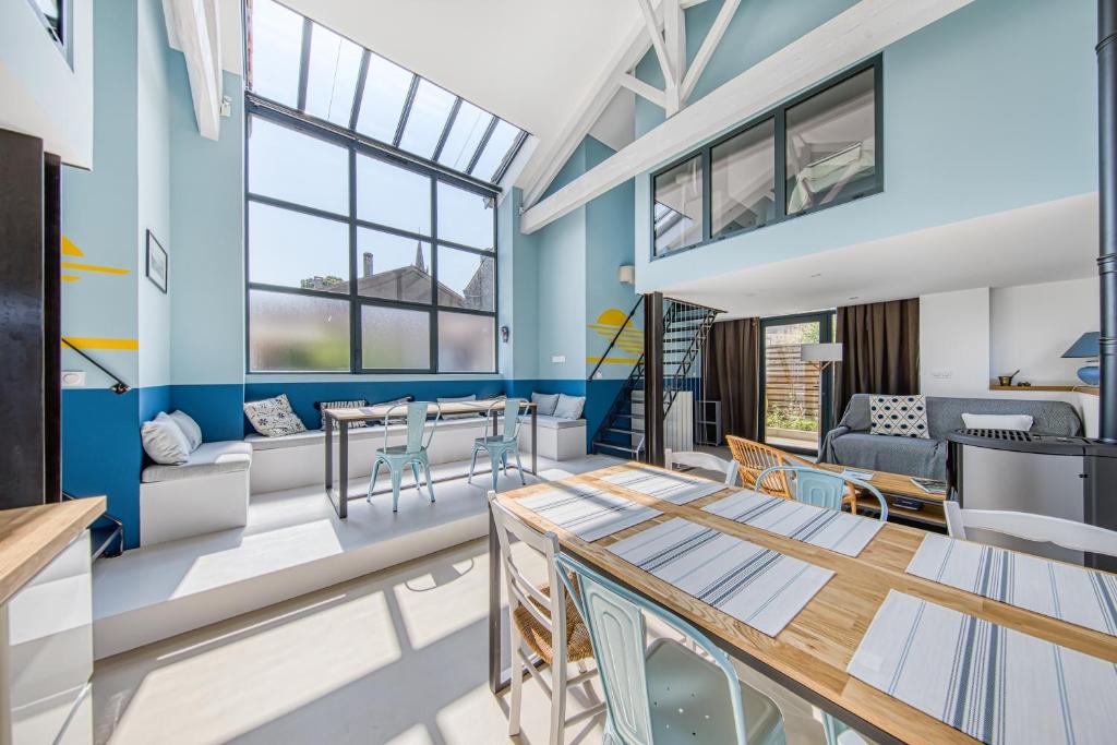 Χώρος καθιστικού στο Loft Moderne 3 Bis