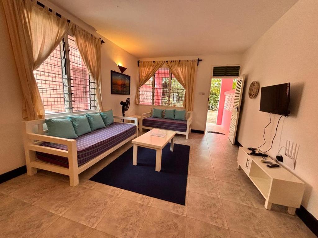 Μια τηλεόραση ή/και κέντρο ψυχαγωγίας στο La Casa Di Nico Studio Tulips Hse 3