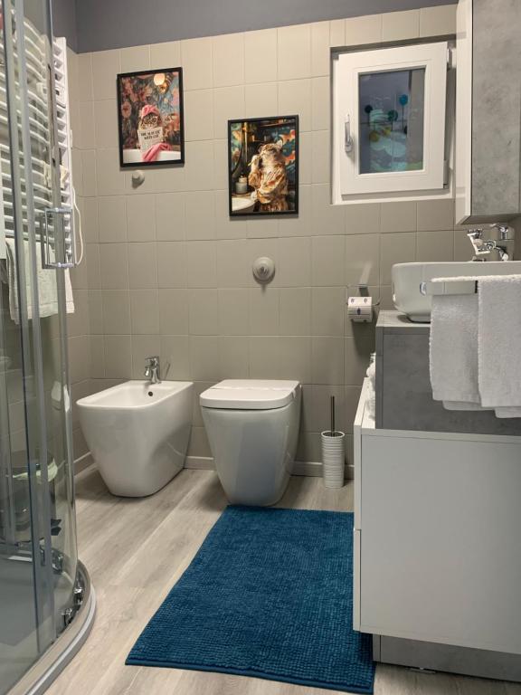 Koupelna v ubytování Valle Fiorita 42 - Garden apartment