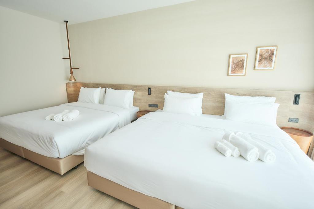 Unya Hotel Ubon - โรงเเรมอัญญาอุบล - Vierpersoonskamer