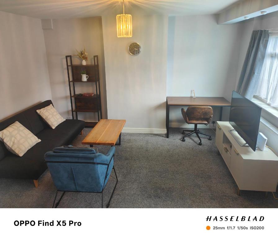 Χώρος καθιστικού στο Stunning maisonette available