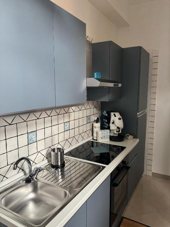Kuchyň nebo kuchyňský kout v ubytování Dimora al Borgo
