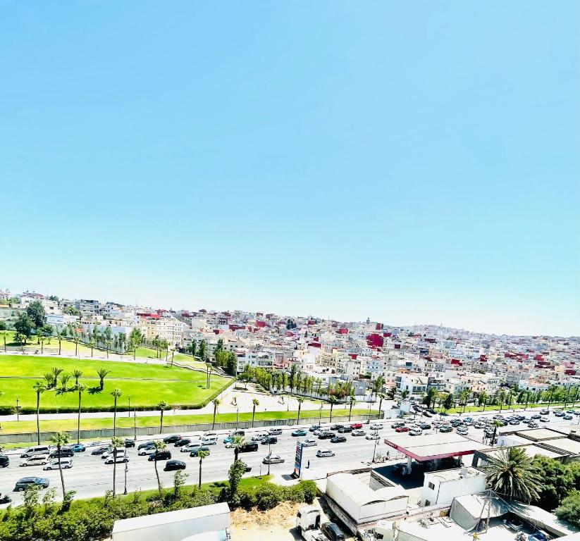 Vista general de Tánger o vista desde el departamento