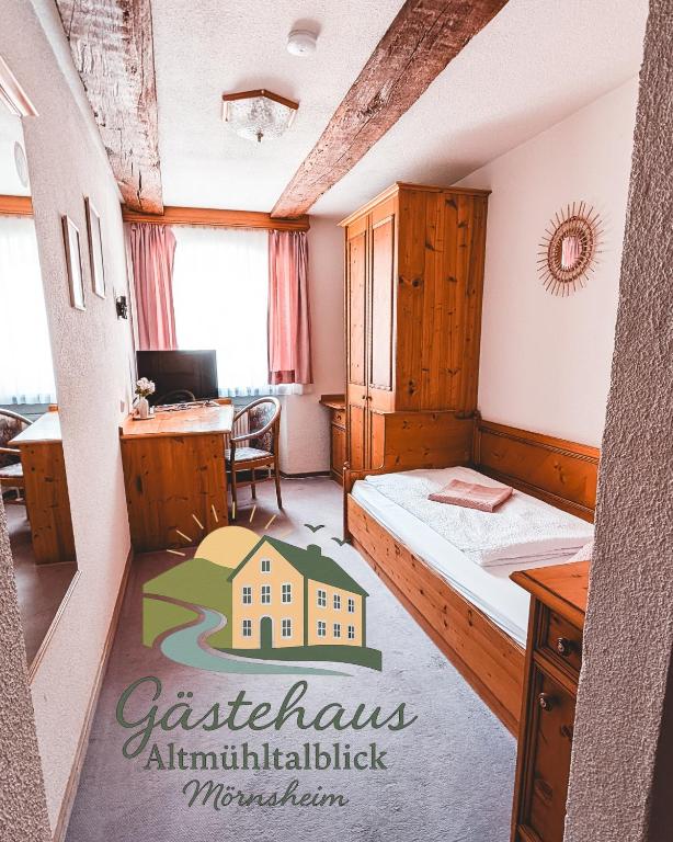 Gästehaus Altmühltalblick Mörnsheim - Chambre Simple Avec Douche