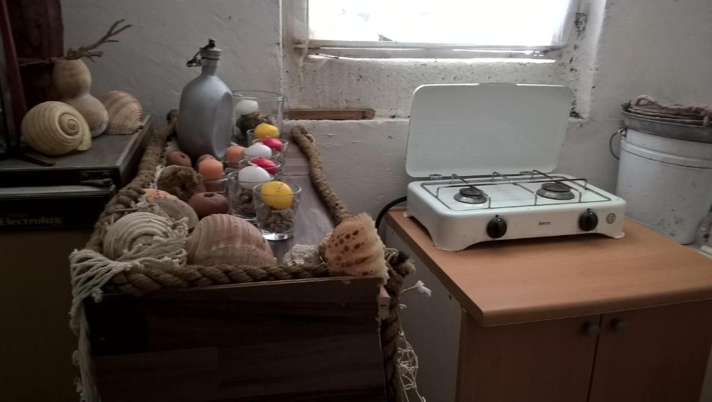 Kuchyň nebo kuchyňský kout v ubytování Holiday home Stiniva