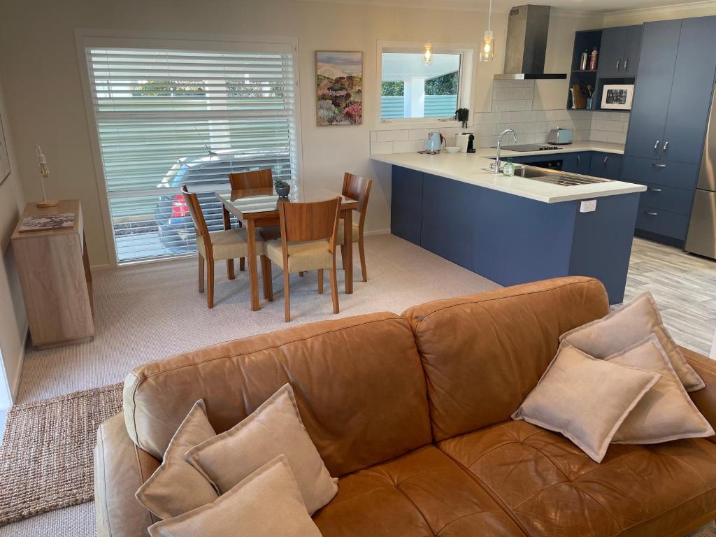 Kuchyň nebo kuchyňský kout v ubytování Mātai House