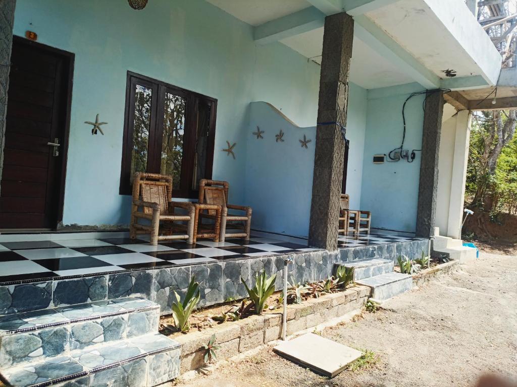 Το κτήριο όπου στεγάζεται  το δωμάτιο σε οικογενειακή κατοικία