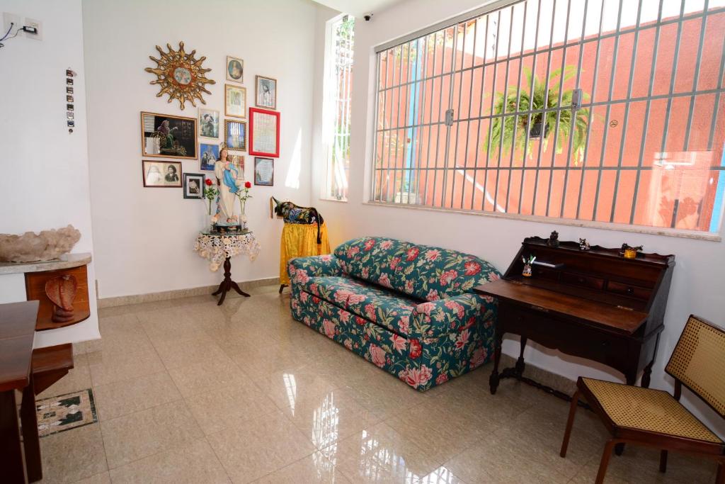 Istumisnurk majutusasutuses Tanan Hostel