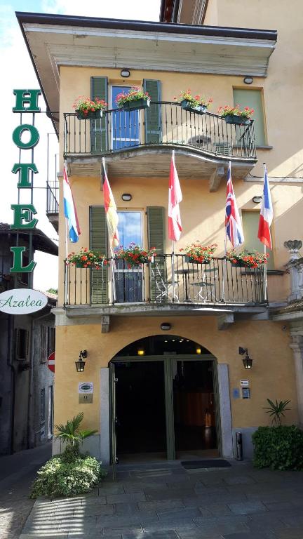 Balkón nebo terasa v ubytování Hotel Azalea