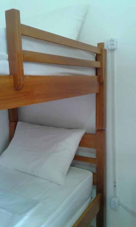 Voodi või voodid majutusasutuse Tanan Hostel toas