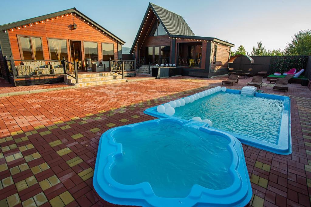 Ảnh trong thư viện ảnh của Cottage Hamaki Pool & Spa - Bazaleti Lake ở Chanadirtkari