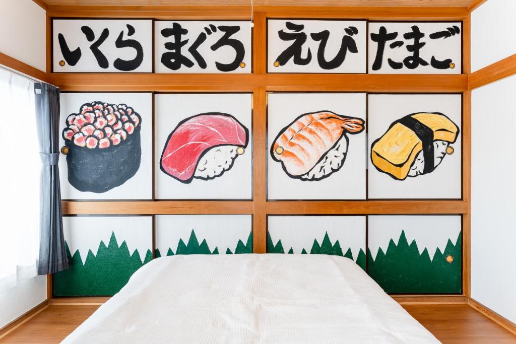 Sushi Art Hotel near Asakusa, Akihabara, TDR-Disneyディズニーへタクシー約25分, 寿司アートホテルat上一色