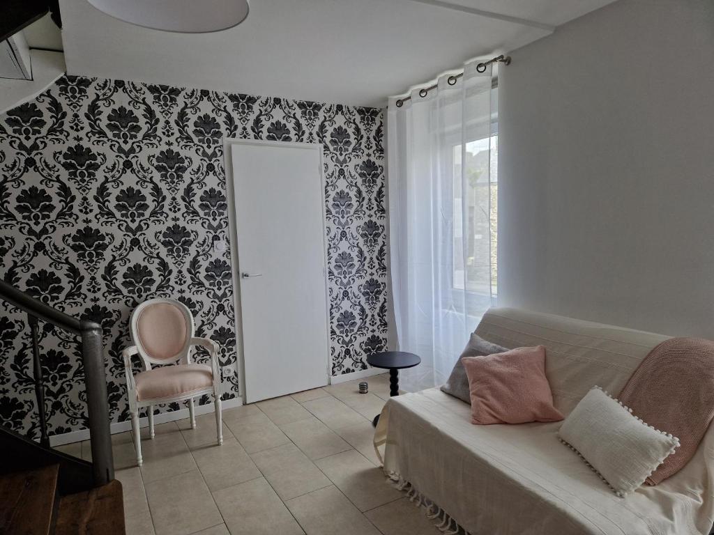 La Moutonne des Landes de Lanvaux - Chambre Double Avec Salle De Bain Privée