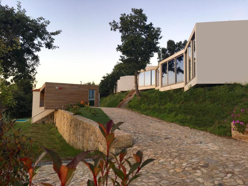 O edifício onde o B&B está situado