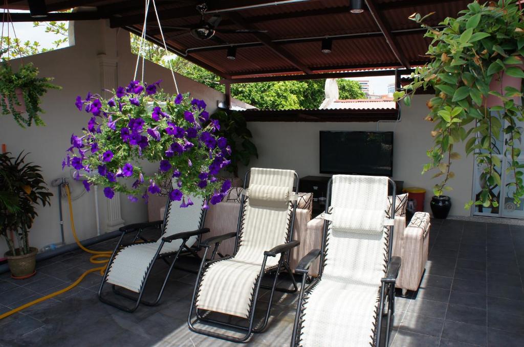 Zahrada ubytování Hotel Hong