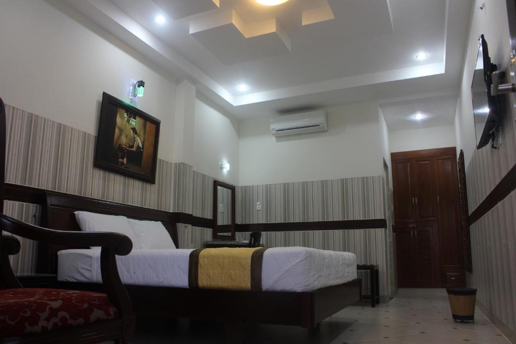 TV a/nebo společenská místnost v ubytování HOANG THANH THUY BÀ RỊA - VŨNG TÀU HOTEl 3