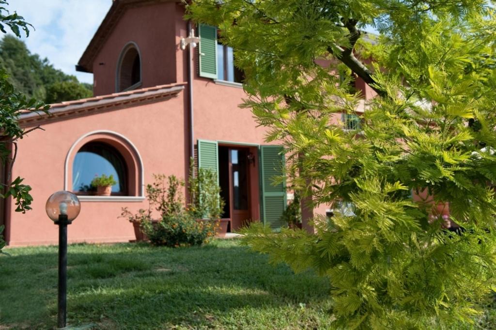 Zahrada ubytování Podere Chiaromonte