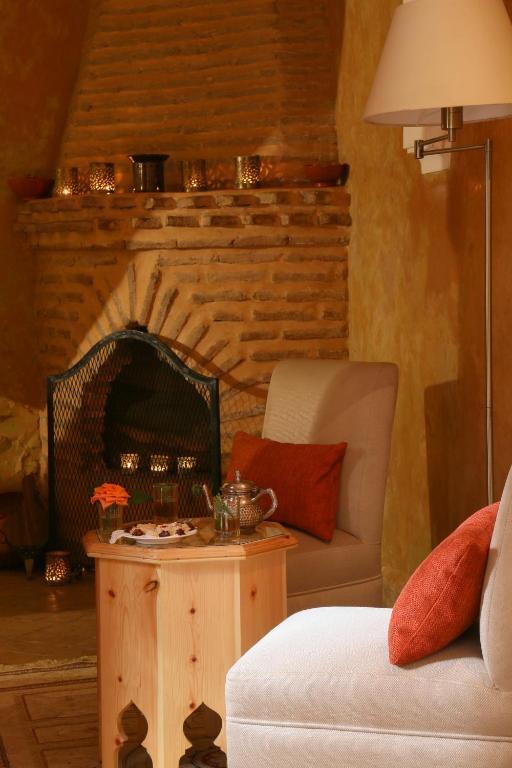 Posezení v ubytování Riad Dar Elma And Spa