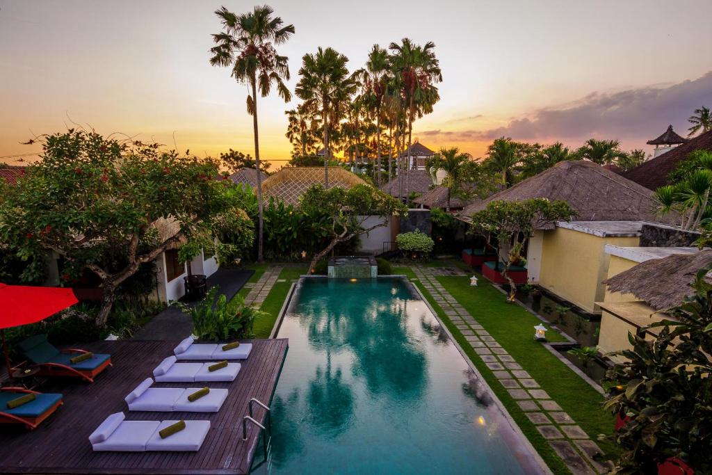 an image of a swimming pool at a resort at Imani Villas in Canggu