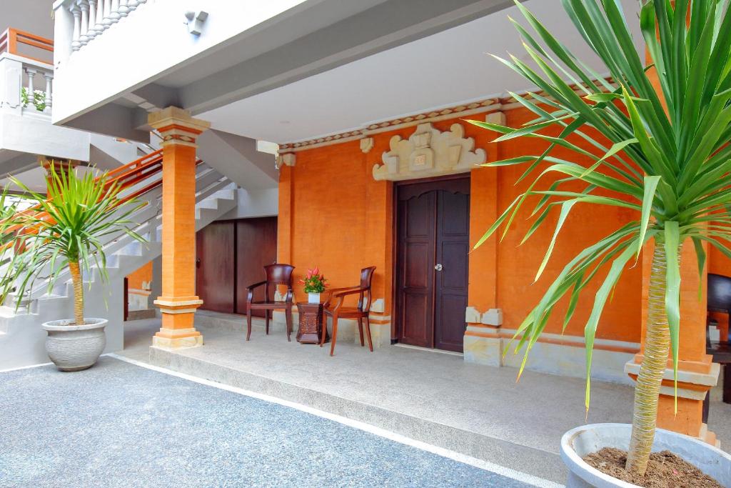 Balkón nebo terasa v ubytování Dewi Sri Hotel
