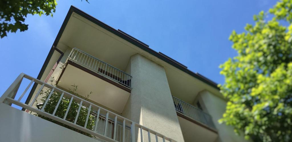 Balkón nebo terasa v ubytování Hotel Lux