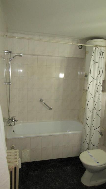 Koupelna v ubytování Hotel Rotasar