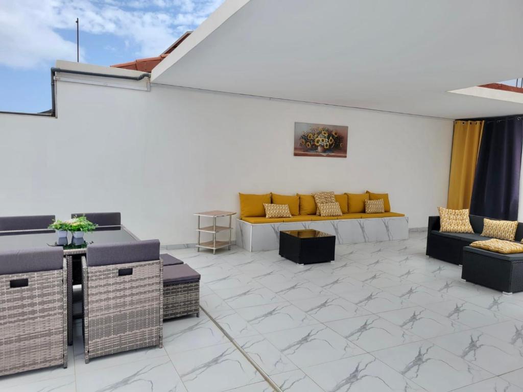Un lugar para sentarse en Maison Mima