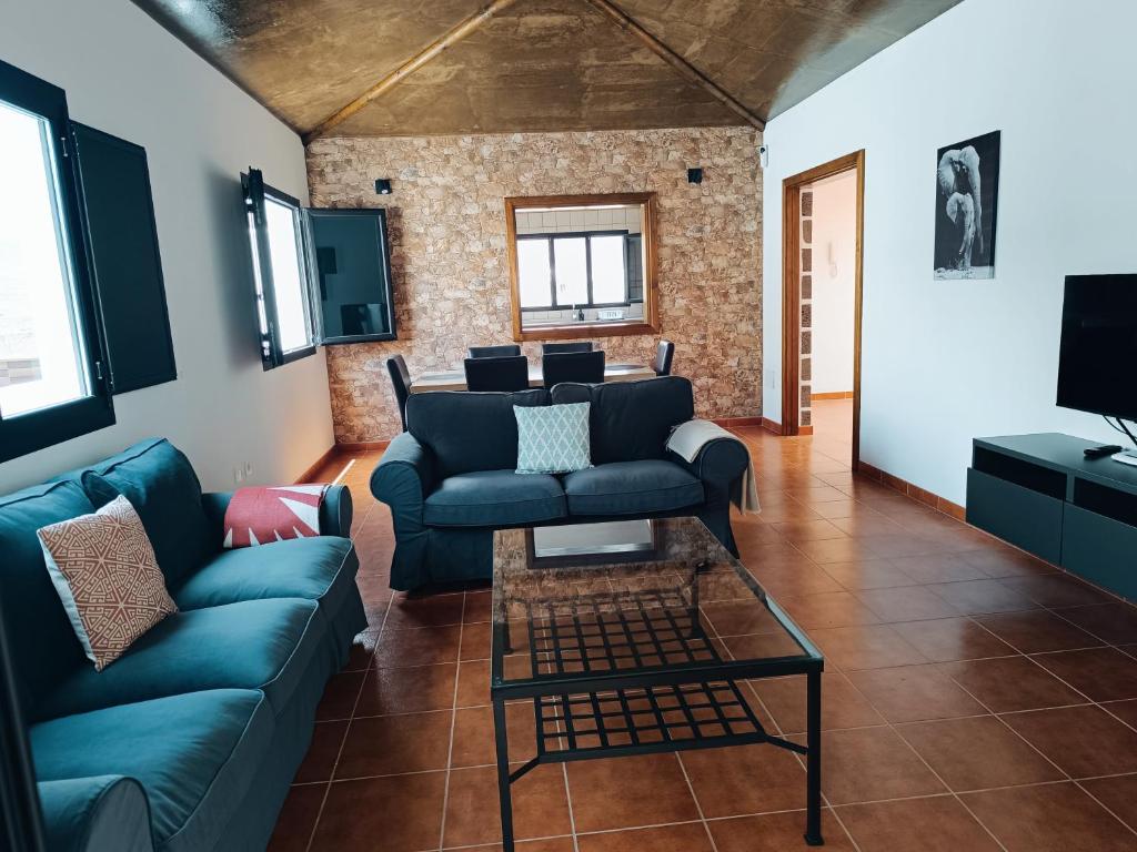 Et opholdsområde på Casa Rinaifi