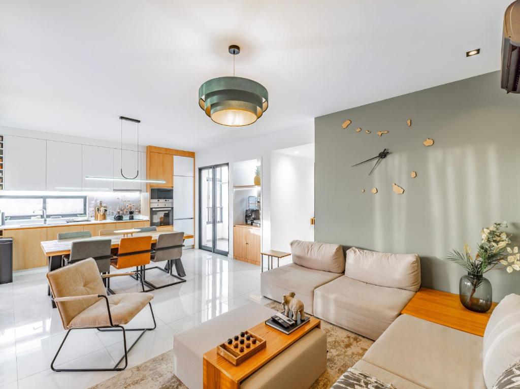 Køkken eller tekøkken på Suncent apartment
