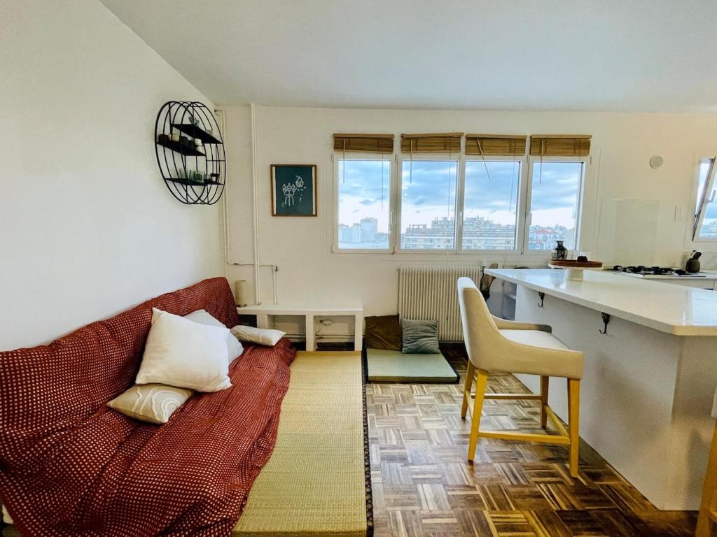 ROMANTIC and ZEN flat in Paris BUTTE AUX CAILLES