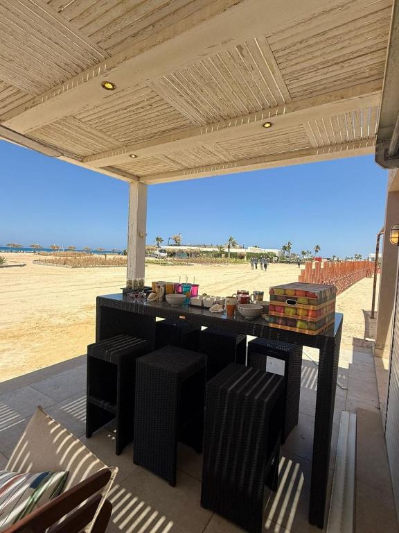 Μπαλκόνι ή βεράντα στο Panoramic cabana haceinda white