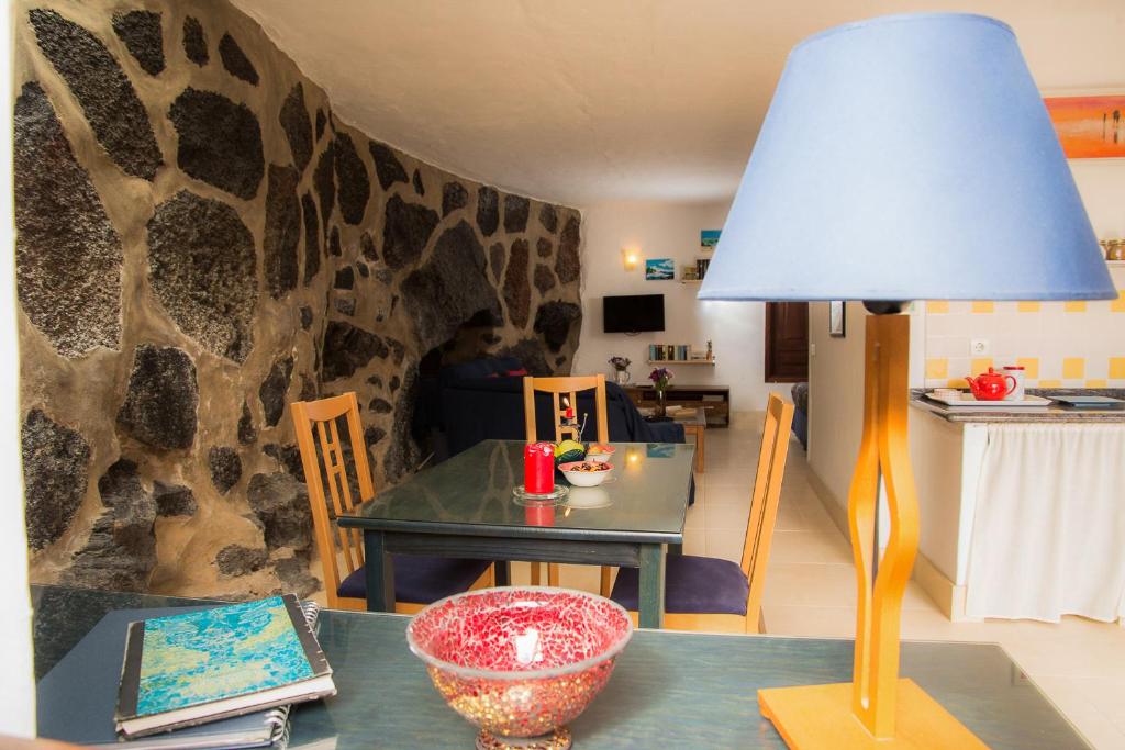 Posezení v ubytování Casa Rural Finca Isabel