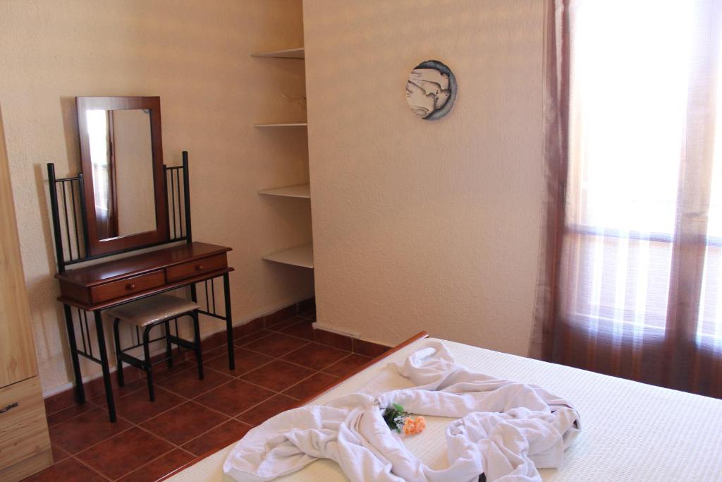 Postel nebo postele na pokoji v ubytování Istron Blue