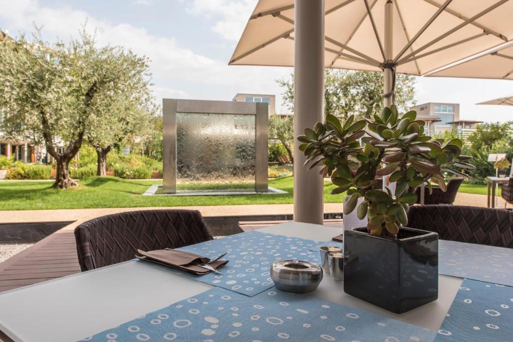 Zahrada ubytování Aqualux Hotel Spa Suite & Terme